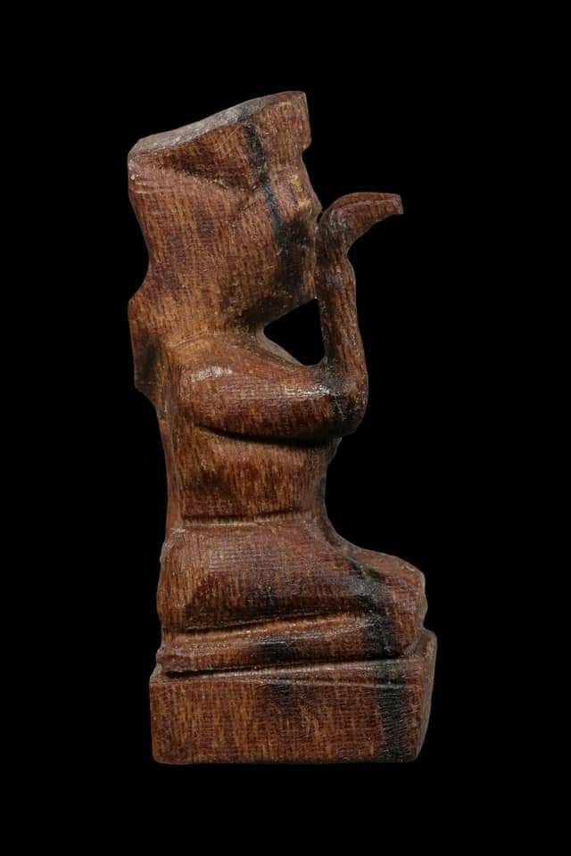 นางกวัก เนื้อไม้ตะเคียนแท้ วัดสพานสูง ปี2564