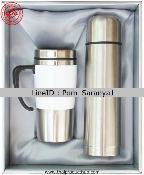 U95-009-CP-001_ชุดกิ๊ฟเซ็ทกระติกเก็บอุณภูมิ, กิ๊ฟเซ้ทกระติกน้ำโลหะ, กิ๊ฟเซ็ทกระติกและแก้วน้ำเก็บร้อนเย็นของพรีเมี่ยม, ของที่ระลึก