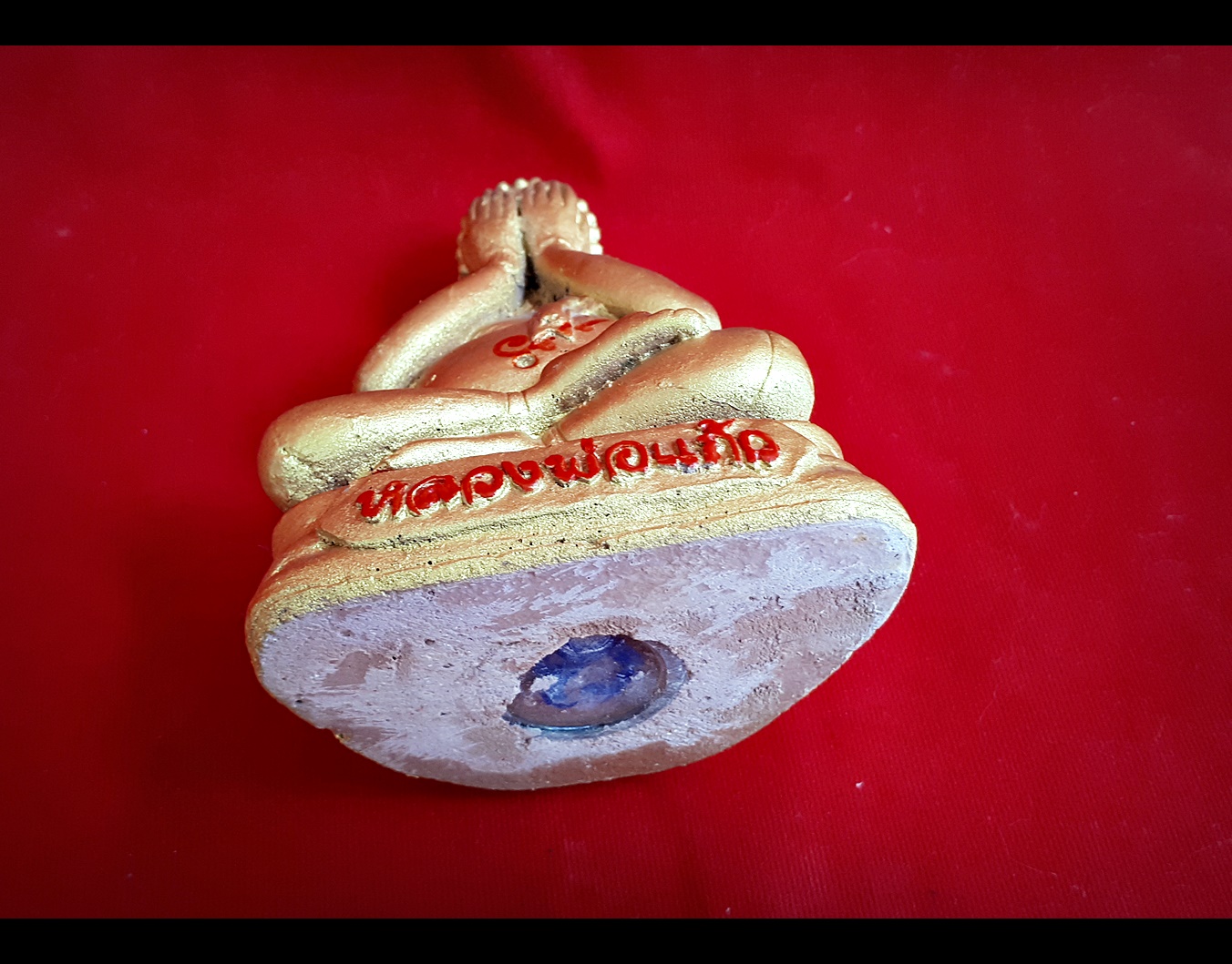 รูปหล่อ พระปิดตา (ขนาดตั้งบูชา) (มวลสารผง หลวงพ่อแก้ว วัดเครื่อวัลย์) - หลวงพ่อเณร วัดทุ่งเศรษฐี