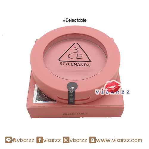 3CE Face Blush # Delectable บรัชออนเนื้อนุ่มสีละมุน เม็ดสีชัด ติดทนทั้งวัน