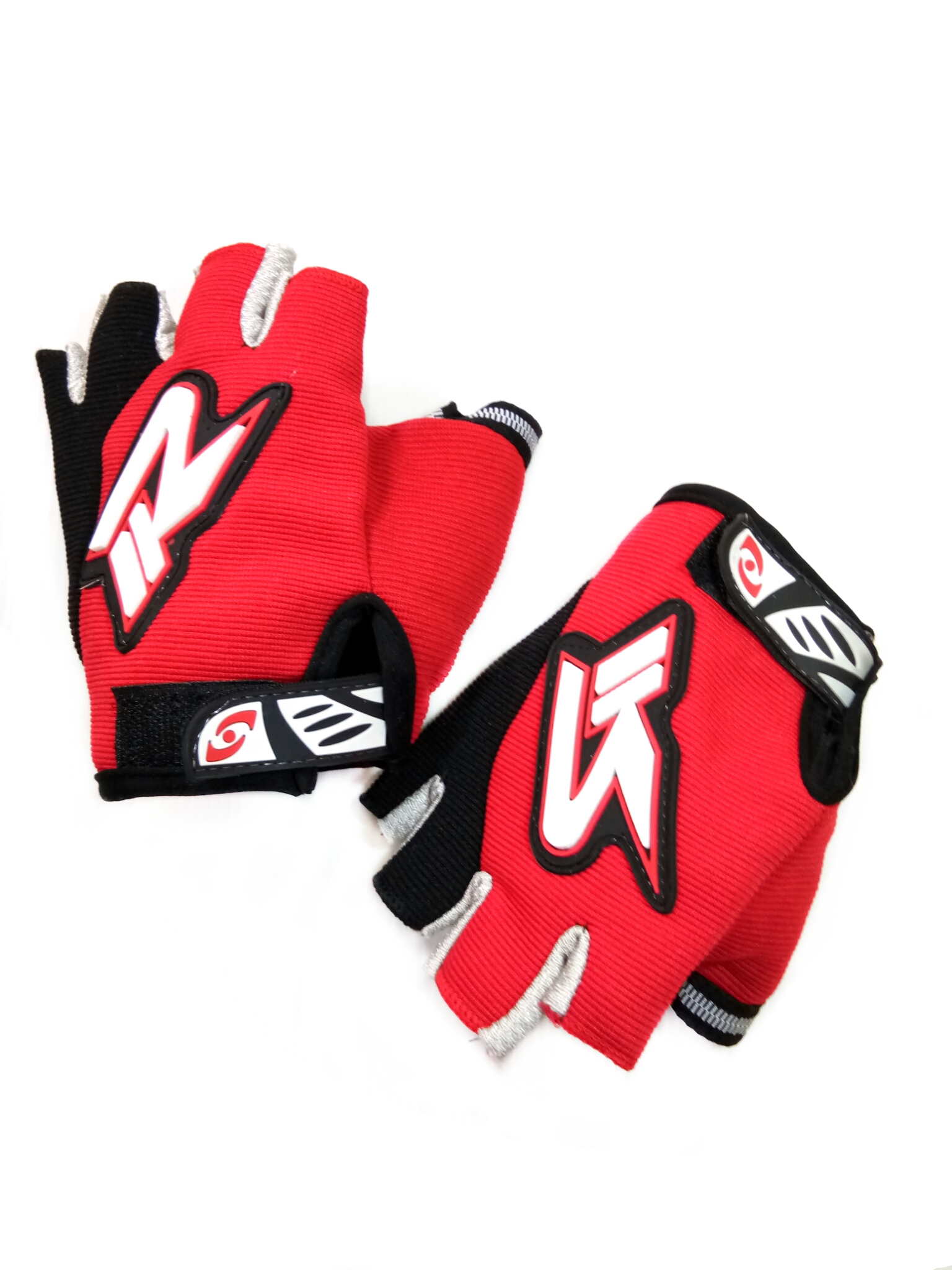 ถุงมือขับขี่รถมอเตอร์ไซด์ครึ่งนิ้ว