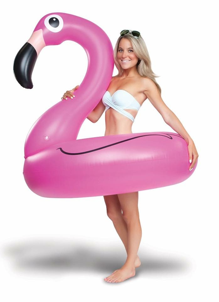 ห่วงยางฟลามิงโก้ Pool Float Flamingo Swimming Ring