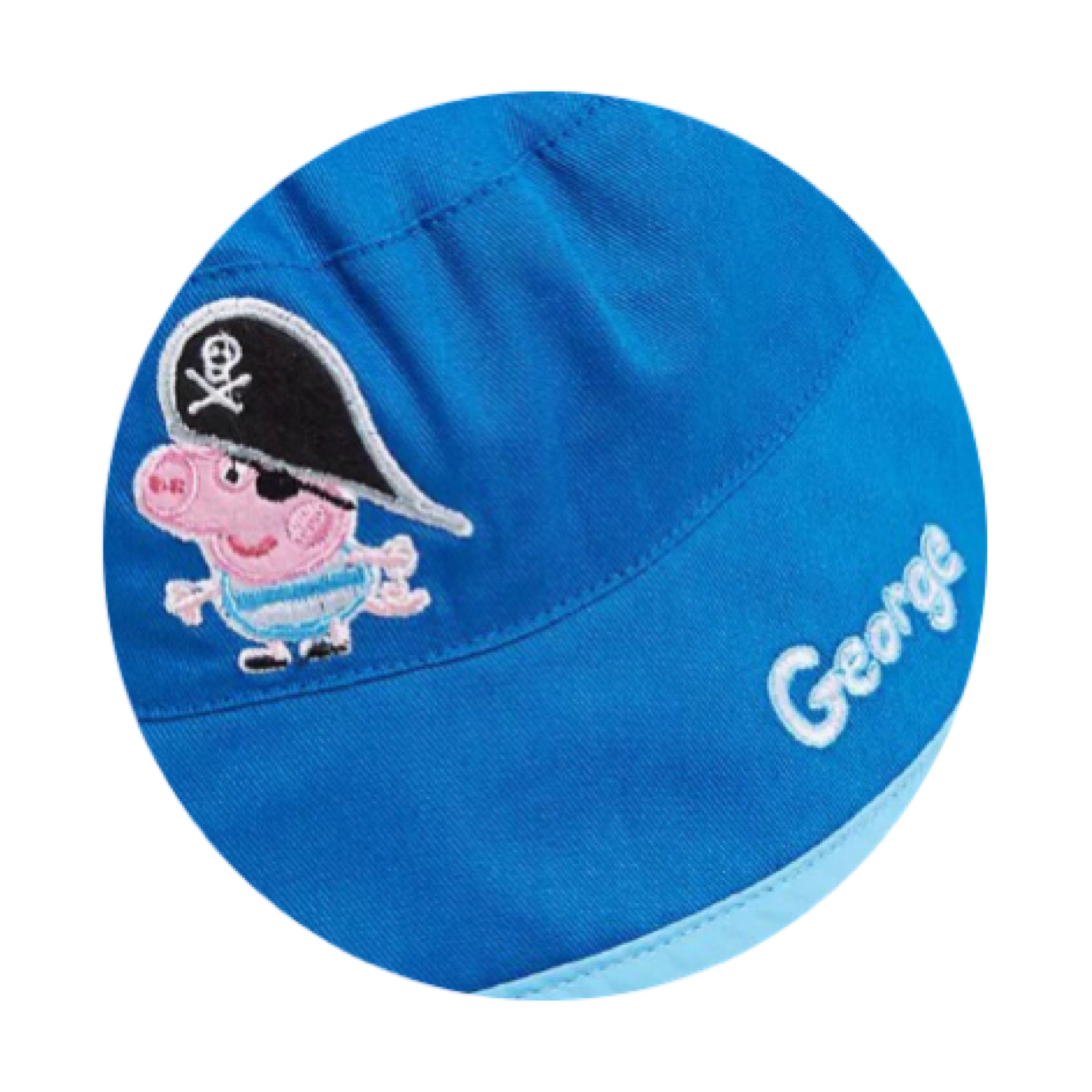 หมวกปีกกันแดดสำหรับเด็ก mothercare George Pig Fisherman's Hat