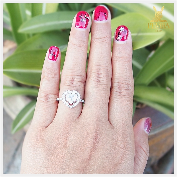 แหวนเพทายขาว สวยโดดเด่น เพิ่มเสน่ห์น่าหลงใหล แหวนพลอยแท้