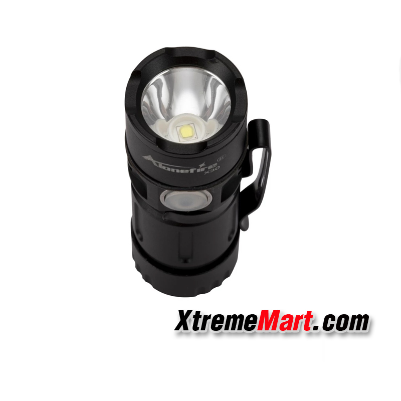 Alonefire X30 XPG ไฟฉาย Led สว่างมาก ขนาดเล็ก ชาร์จ Usb 500 ลูเมน