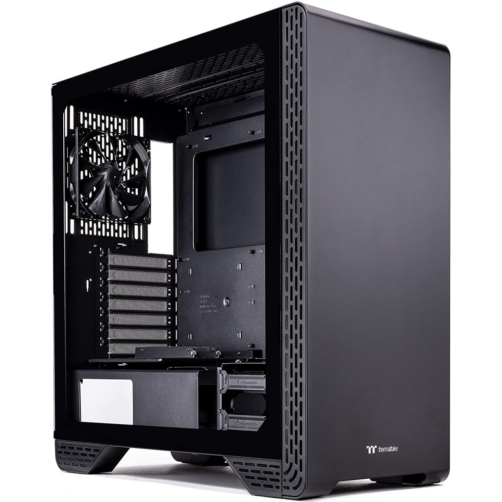 Thermaltake S300 Tempered Glass ATX Mid-Tower Case ขาว/ดำ