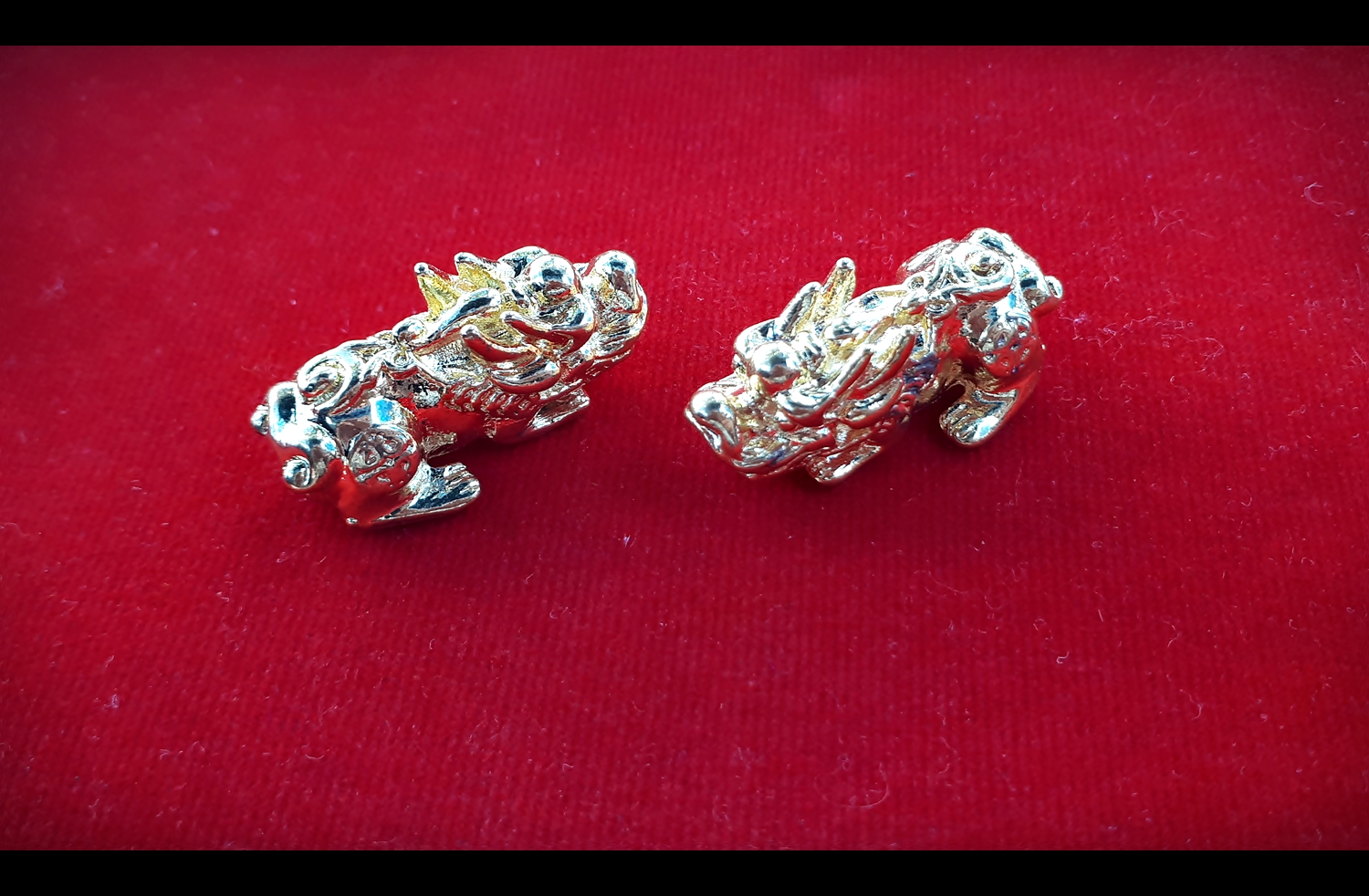 ปีเซียะ เนื้อโลหะทองเหลืองชุบทอง (ขายปลีก ขายส่ง)