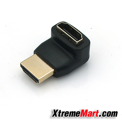 ข้อต่อ ข้องอ แปลง HDMI 270 องศา 270 Degree HDTV 1080P Extender Coupler Connector Adapter