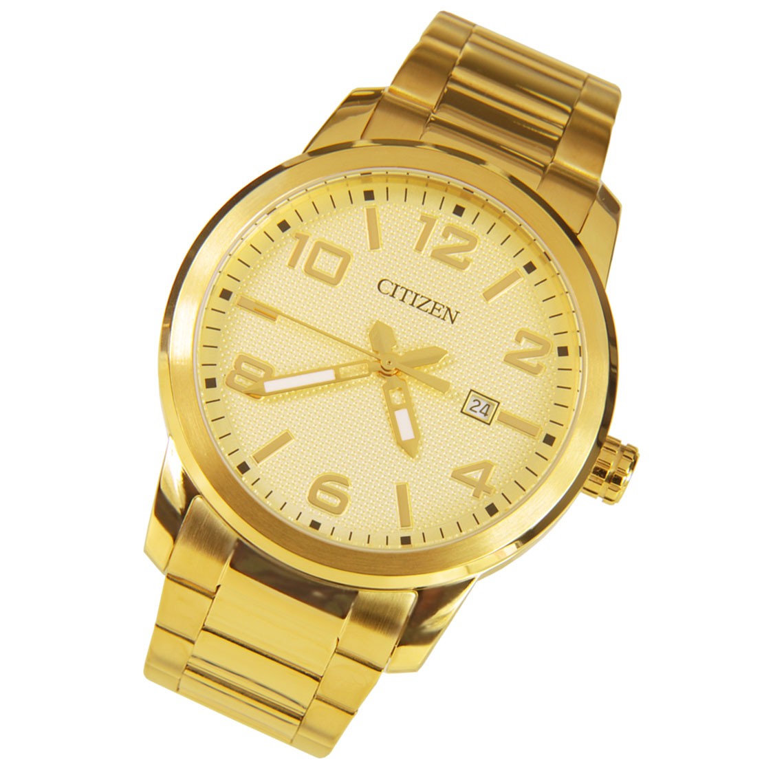 CITIZEN Quartz Men's Watch รุ่น BI1022-51P / Gold