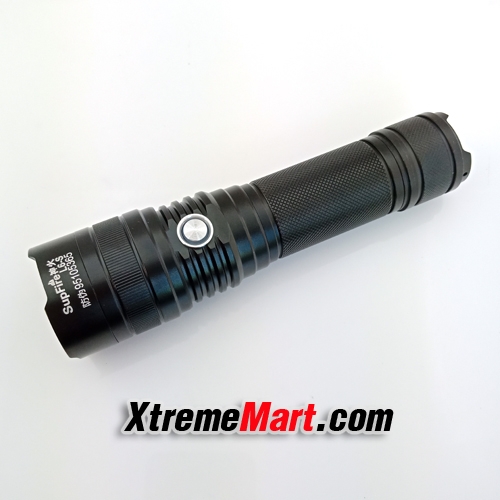 ไฟฉาย SupFire L6-S XM-L2 U2 LED สว่าง 1100 Lumens 10W 5 โหมด พร้อมแบตเตอรี่ 26650 และสายชาร์จ USB
