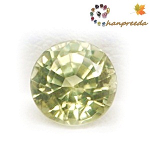 Natural Zircon พลอยเพทาย รูปกลมหนัก 1.80 กะรัต สีเหลืองมะนาว สีสวยค่ะ ความสะอาดมองตาเปล่าไม่มีตำหนิ ส่องด้วยกล้องขยายสะอาด 99% ไฟดีเต็มเม็ด
