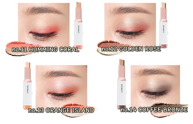 (ลดพิเศษ 45%) Laneige Two Tone Shadow Bar # 2 Golden Rose นวัตกรรมใหม่ล่าสุดจากเกาหลี อายแชโดว์ 2 สี ในแท่งเดียว สะดวก รวดเร็ว แต่ให้ผลลัพธ์การแต่งแต้มดุจมืออาชีพ