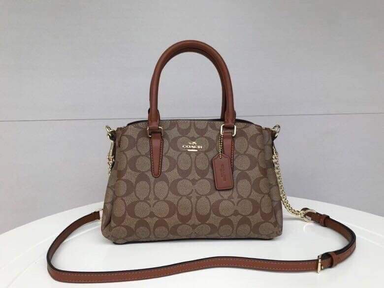 COACH F29434 ถังเล็ก MINI SAGE CARRYALL (แอดไลน์ก่อนสั่งซื้อ)