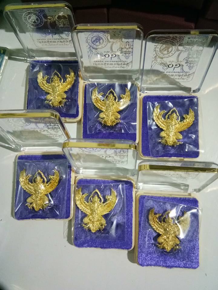 พญาครุฑพุทธบูชา รุ่นเศรษฐีมหาเศรษฐี วัดครุฑธาราม จ.อยุธยา