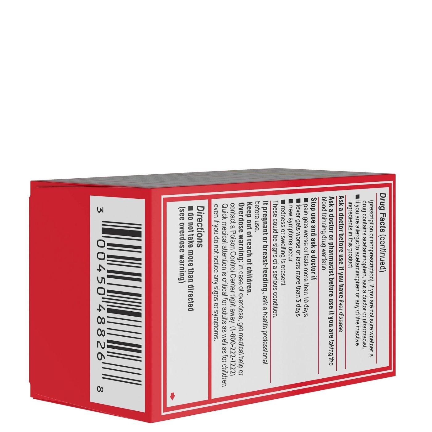 ยาบรรเทาอาการปวดและลดไข้ชนิดเข้มข้น Tylenol Extra Strength RAPID RELEASE Gels (24 Gelcaps)