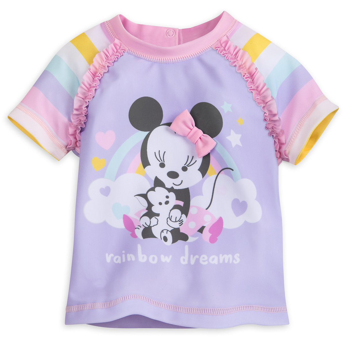 ชุดว่ายน้ำแบบทูพีซป้องกันรังสี UV สำหรับทารกและเด็กเล็ก Disney Two-Piece Swimsuit for Baby (Minnie Mouse / Size 3-6M)