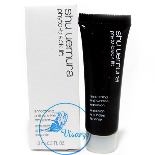 (Tester) Shu Uemura Phyto-Black Lift Smoothing Anti-Wrinkle Emulsion 10 mL มอยส์เจอร์ไรเซอร์กระชับผิว ต่อต้านความร่วงโรย ลดเลือนริ้วรอยลึก