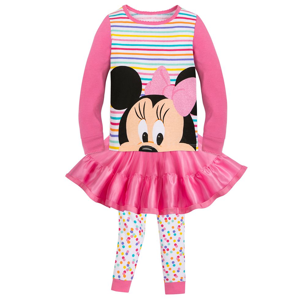 ชุดนอน Minnie Mouse PJ PALS Set for Girls จาก Disneystore อเมริกา ไซส์ 4 และ 5