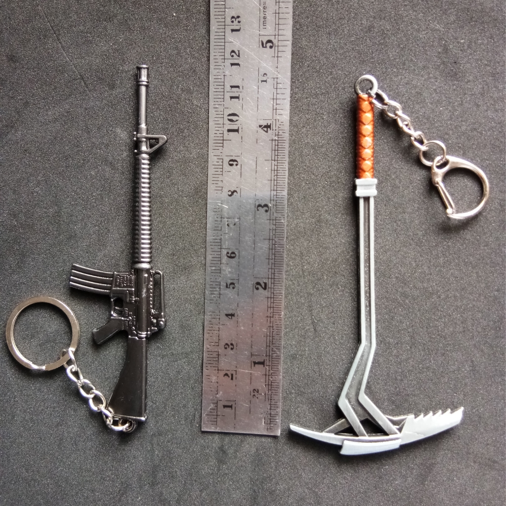 พวงกุญแจพับจี Pubg mobileงานโลหะสุดเท่ห์