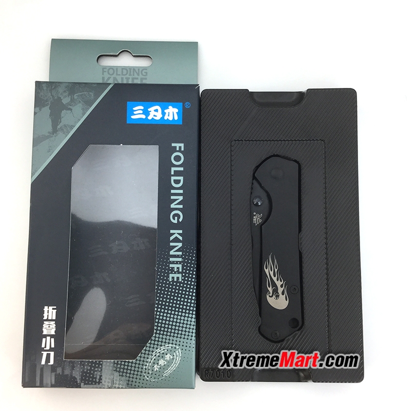 มีดพับ Classic Sanrenmu 7010LUI-SH Pocket EDC Folding Knife Camping Tool