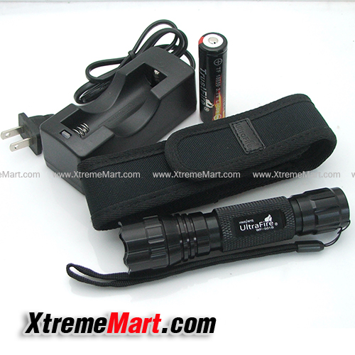 ชุด Combo Set UltraFire WF501B XP-L V6 5 Mode Flashlight