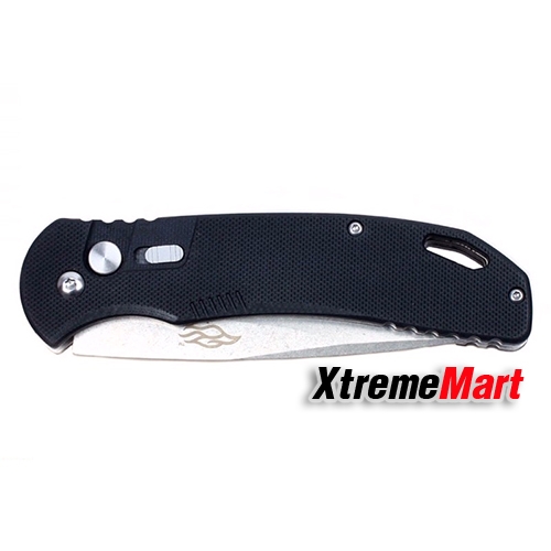 มีดพับ GANZO Firebird F7582-BK Folding Knife Button Lock (ด้ามสีดำ)