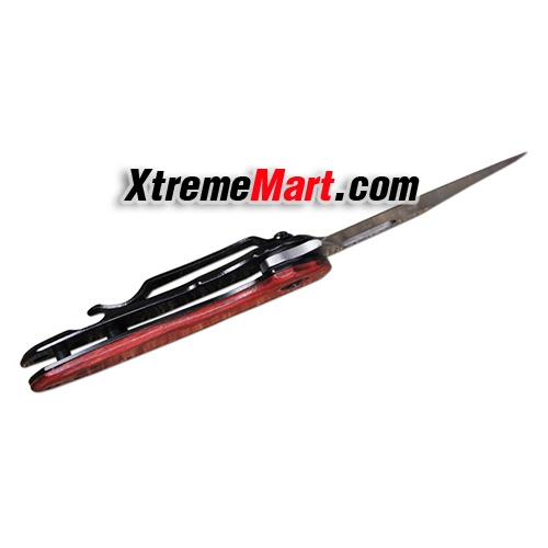 มีดพับ DA101 Tactical Folding Blade Knife 57HRC 441C Blade Steel+Wood Handle Camping Survival Pocket Knives Rescue EDC Portable Tools