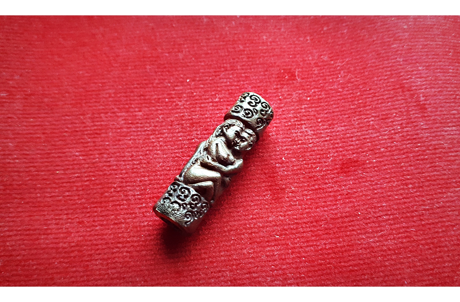 ตะกรุด เสน่ห์มอญ+อึ้น มหาเสน่ห์ #รับประกันแท้ - อ.ประคอง รุ่นเจริญ