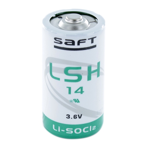 แบตเตอรี่ SAFT LSH14 LSH 14 3.6 V Li-SOCl2 Lithium Battery size C (ไม่ชาร์จ)