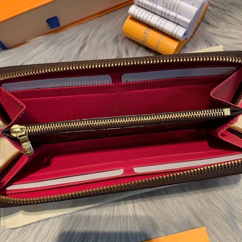 กระเป๋าสตางค์ lv clemence monogram ซิปรอบ ใบยาว