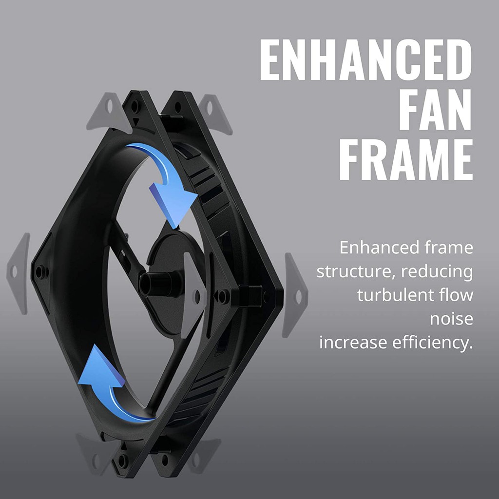 FAN CASE COOLERMASTER SickleFlow 140 V2 ARGB #พัดลม 140MM 140มิล 14CM cooler master (MFX-B4DN-14NPA-R1)