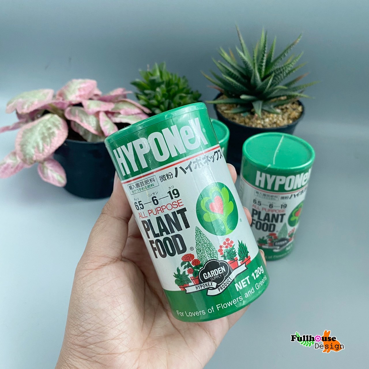 ปุ๋ยอาหาร พืช 𝗛𝘆𝗽𝗼𝗻𝗲𝘅 𝟲.𝟱-𝟲-𝟭𝟵 สำหรับบำรุง ใช้ได้กับไม้ทุกกชนิด ต้นไม้ ดอกไม้ ผัก กระบองเพชร ไม้ด่าง กล้วยไม้ บอนไซ