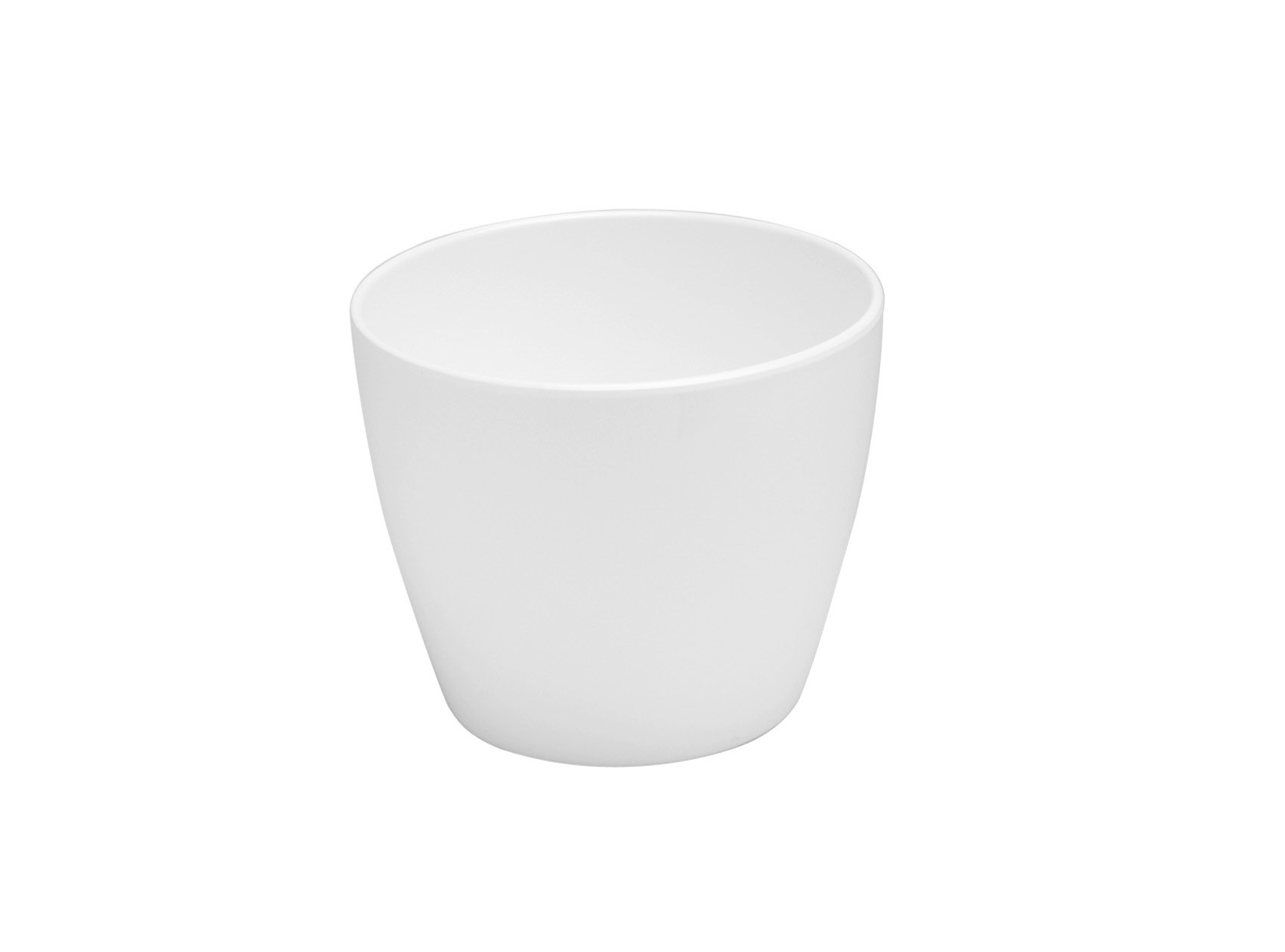 P07819 โถตุ๋น 6 นิ้ว เมลามีนแท้ สีพื้น Flowerware เครือซูปเปอร์แวร์ No.49 (ราคาส่งต่อ 12 ใบ : 70บ./ใบ)