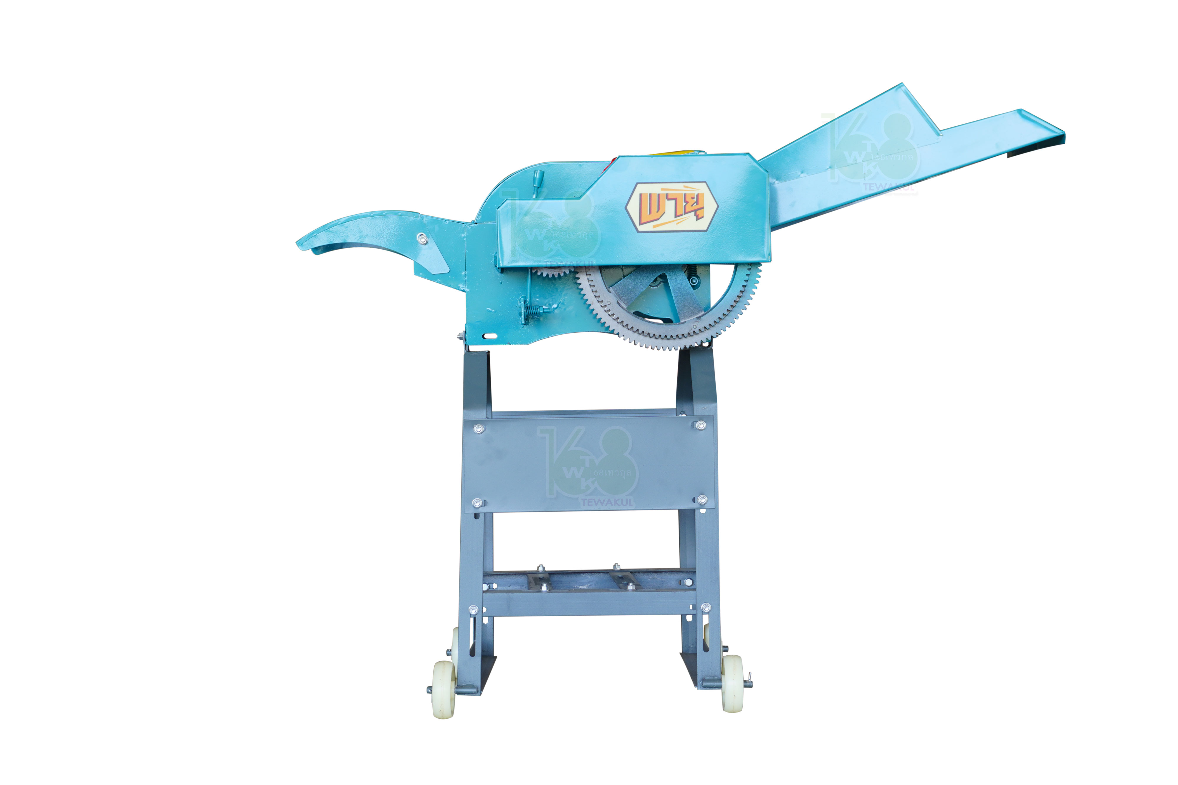 โครงสับหญ้า รุ่น 8ใบมีด ชนเครื่อง HONDA 5.5 แรง