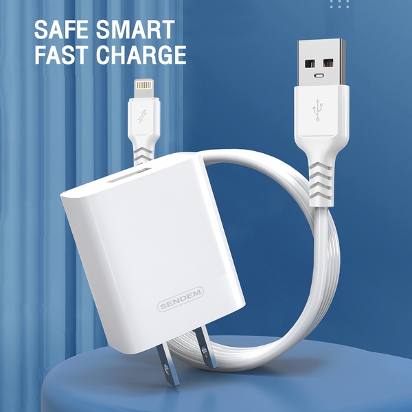 ชุดชาร์จเร็ว Sendem 2.4A Smart adapter kit SDM-C68