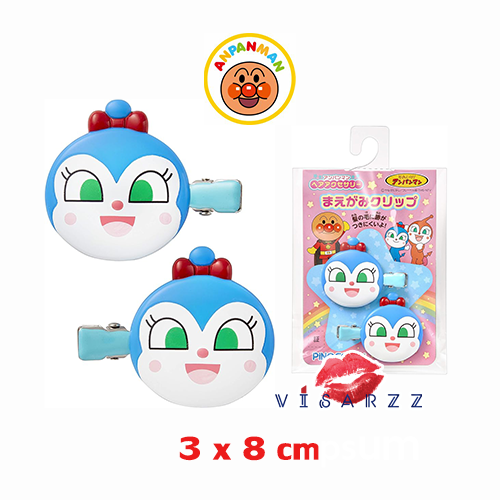 (#8144 Kokin-Chan) Anpanman Hair Clip กิ๊บติดผมญี่ปุ่น 1 คู่ สุดคิวท์