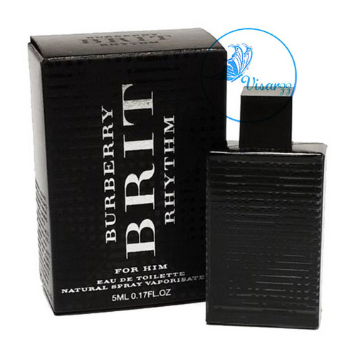 Burberry Brit Rhythm For Him EDT 5mL น้ำหอมที่เชื่อมโยงระหว่างเสียงเพลงและกลิ่นของน้ำหอม