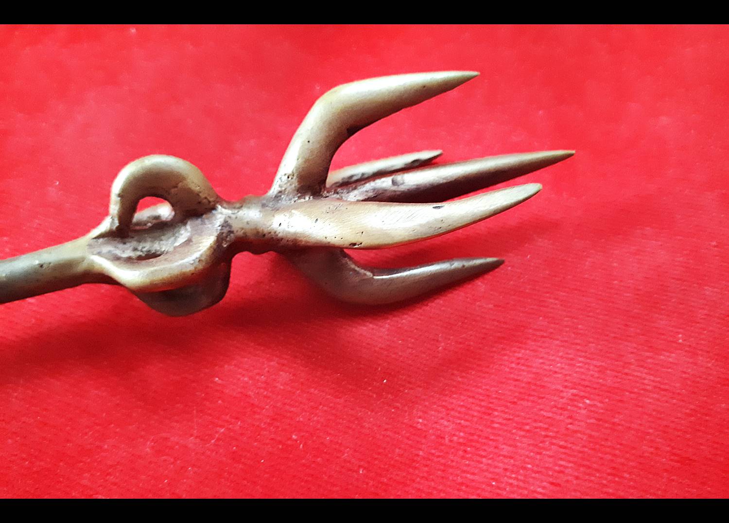 อาวุธ วชิราวุธ เนื้อทองเหลือง (ยาว15นิ้ว) - (งานสั่งทำใหม่ ตามออร์เดอร์)