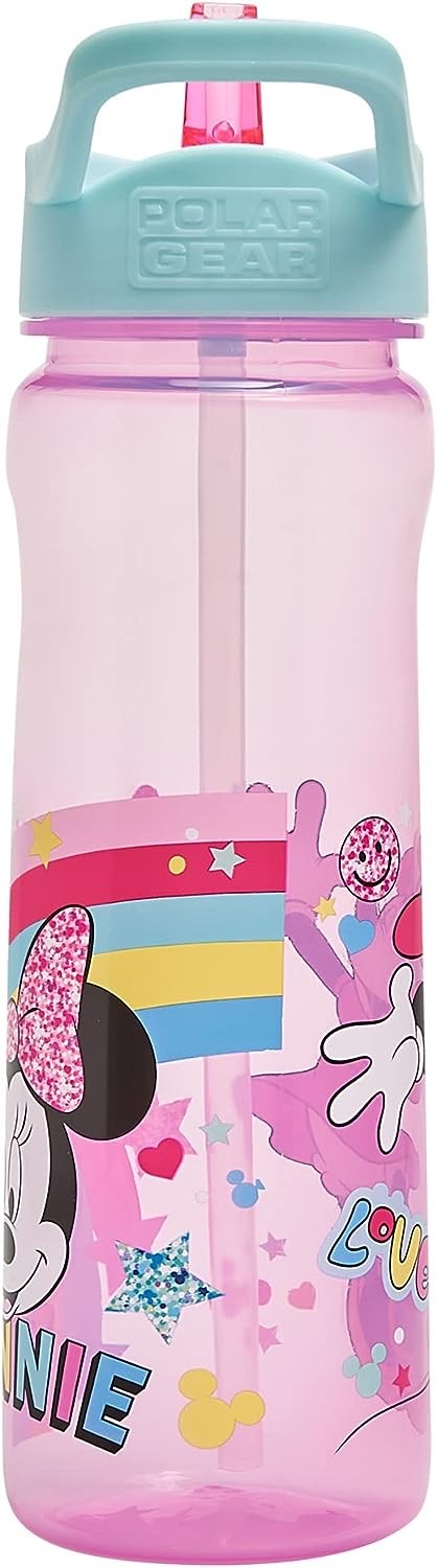 กระติกน้ำแบบหลอดดื่มสำหรับเด็ก DNC Disney Minnie Happy Sport Bottle 600ml