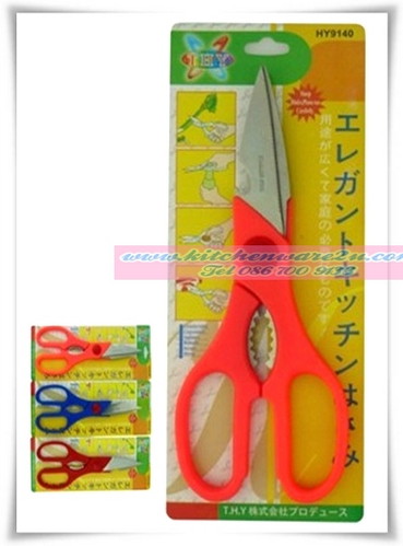 P06719 กรรไกร 8.5 นิ้ว ลังละ 240 ชุด HY-214-10 (เฉลี่ย 15 บาท/ชุด)
