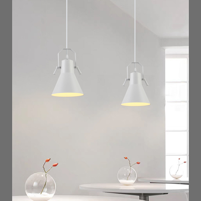 โคมไฟห้อย ดันเต้ Dante สไตล์อินดัสเตรียว สีขาว ตกแต่งบ้าน มินิมอล