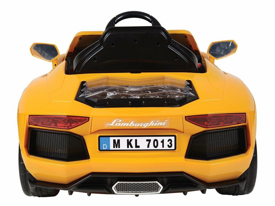 รถแบตเตอรี่พร้อมรีโมทบังคับ Lamborghini Aventador LP700 6V Battery-Powered Ride-On (Yellow)