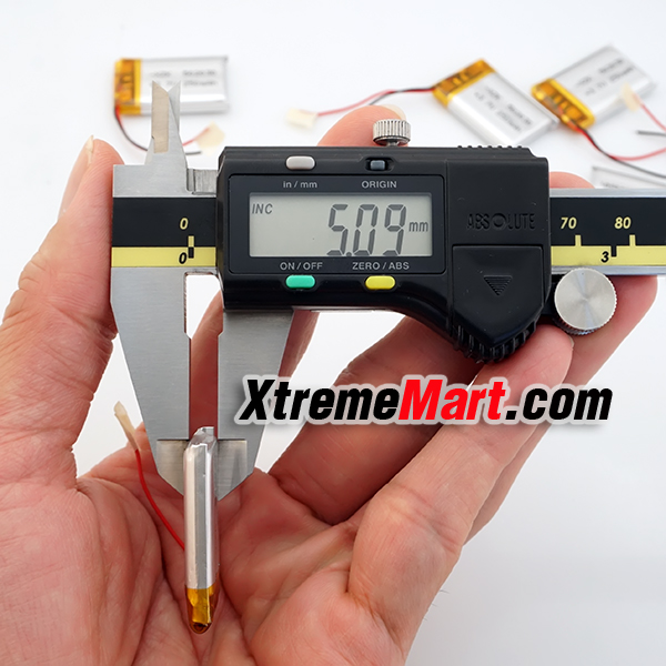 แบตเตอรี่ Lipo 502030 3.7V 250mAh Lithium Polymer Li-Po Rechargeable Battery สำหรับ กล้องติดรถ MP3 MP4 speaker Car DVR