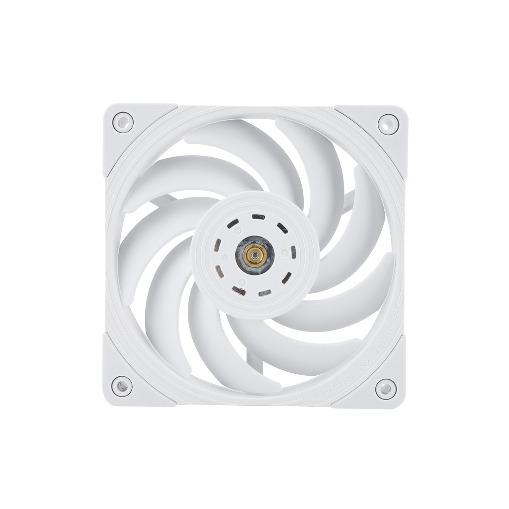 Thermalright TL-B12W Case Fans, (2150 RPM) 120mm Case Fan, 4pin PWM Fan Cooler White