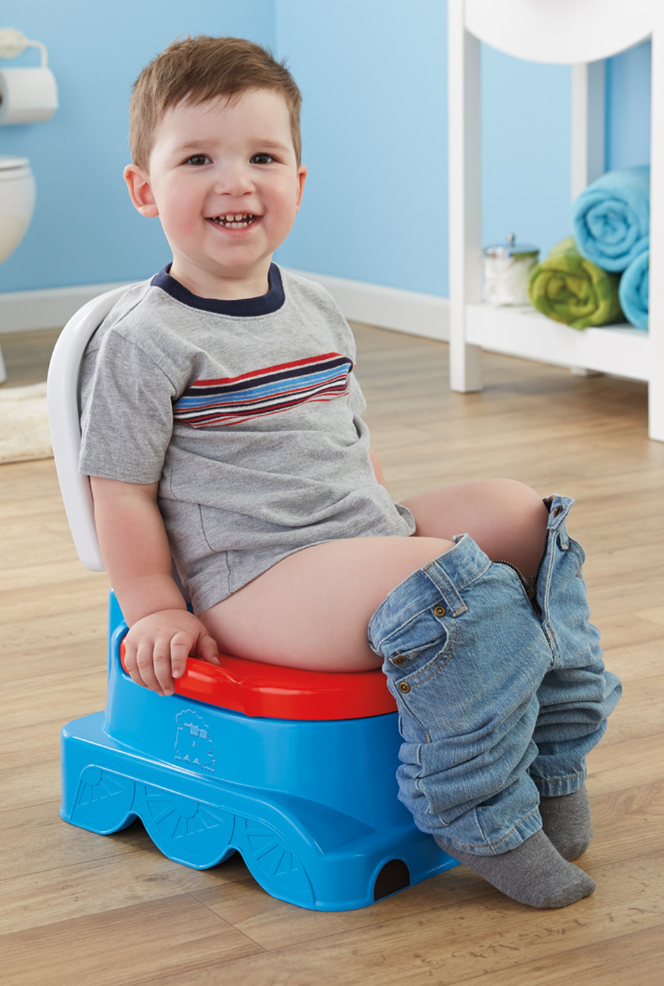 กระโถนฝึกขับถ่ายสารพัดประโยชน์ Fisher-Price Thomas and Friends - Thomas Railroad Rewards Potty