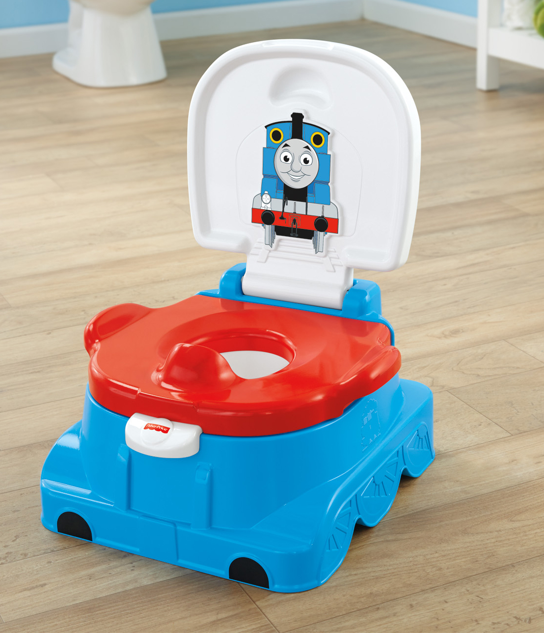 กระโถนฝึกขับถ่ายสารพัดประโยชน์ Fisher-Price Thomas and Friends - Thomas Railroad Rewards Potty