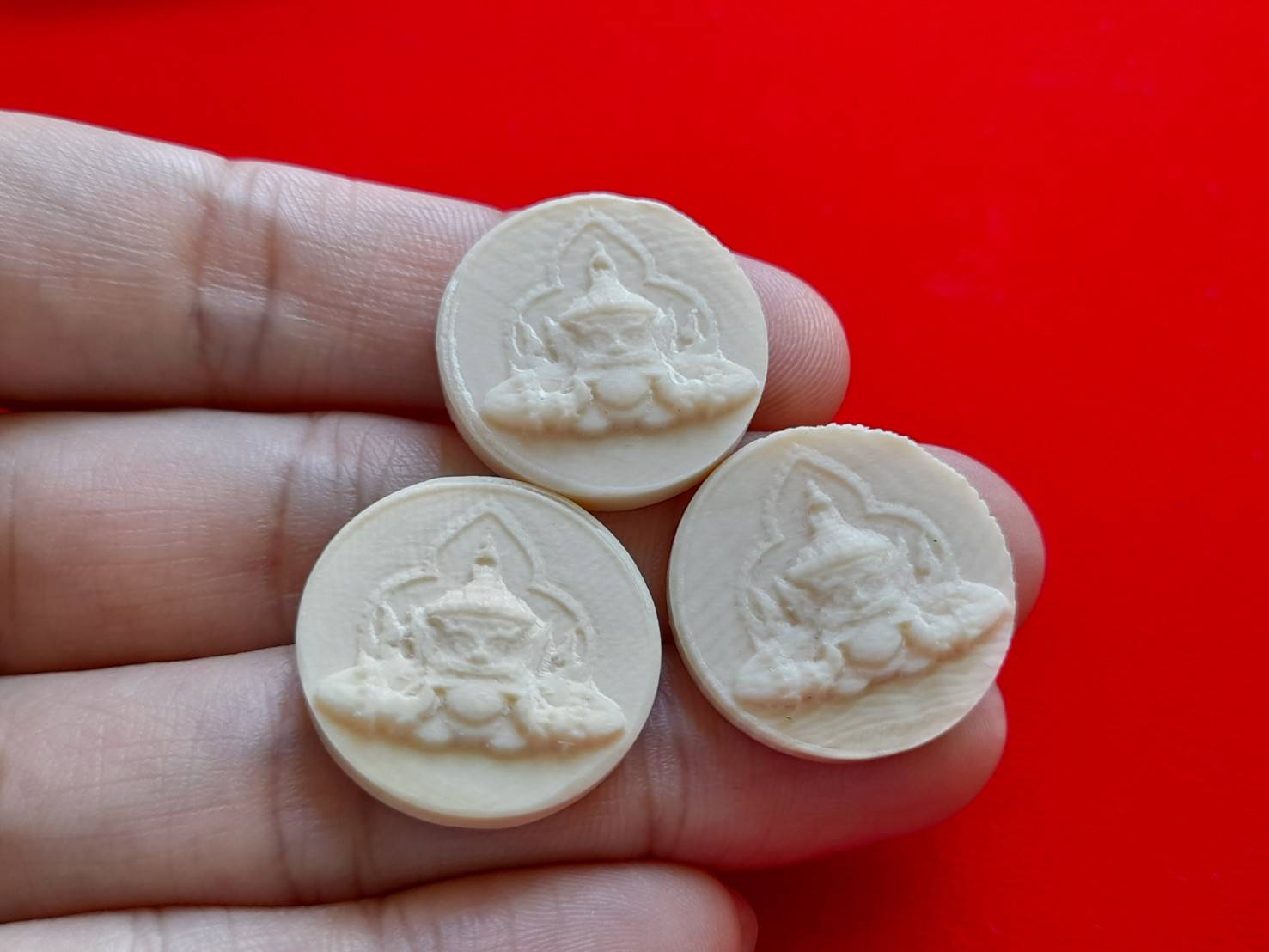 พระราหู เนื้องาแท้ หลังจารยันต์ #ปลุกเสกแล้ว #รับประกันแท้ ปี2564 (#หนุนดวง #กันคราส #หนุนดวงกันดวงตก #ให้ลาภ)