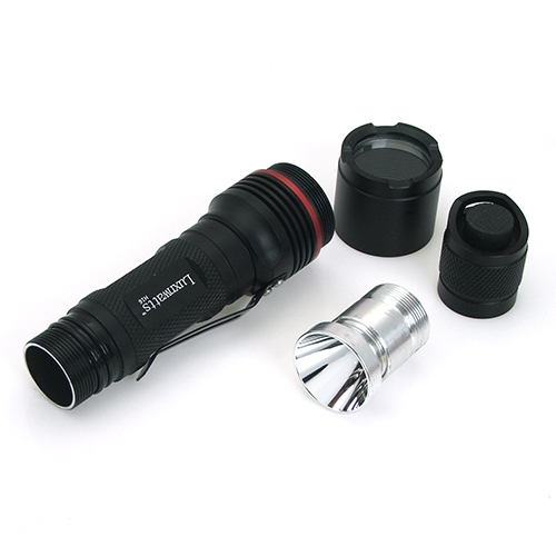 ไฟฉาย Luxnwatts H16 hunting flashlight cree flashlight XM-L2 1000 Lumens 5Mode (1*18650)