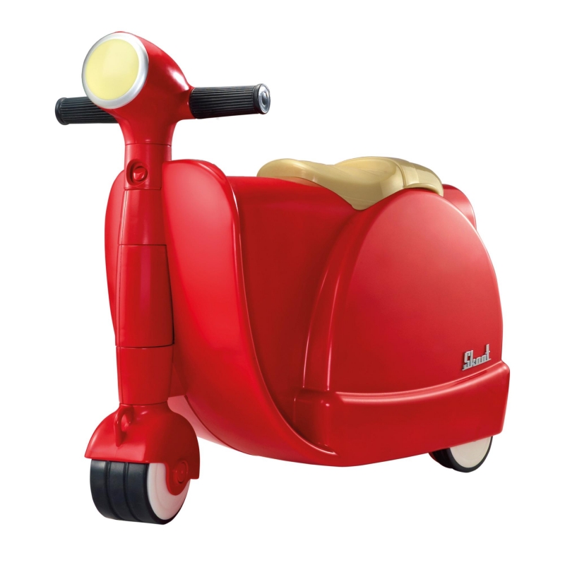 กระเป๋าเดินทางขับขี่ได้สำหรับเด็ก Skoot Children's Ride-On Suitcase (Racing Red)