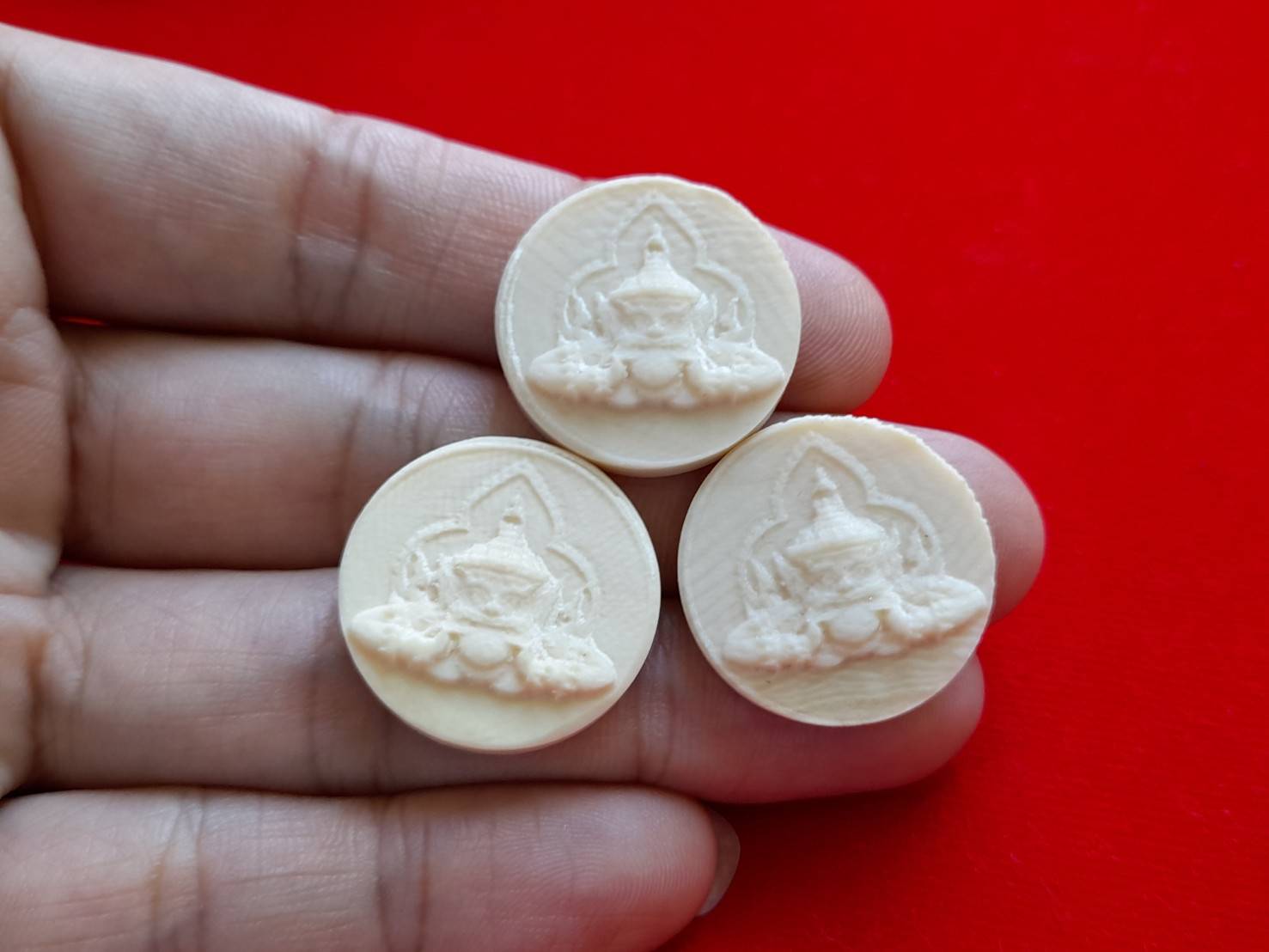 พระราหู เนื้องาแท้ หลังจารยันต์ #ปลุกเสกแล้ว #รับประกันแท้ ปี2564 (#หนุนดวง #กันคราส #หนุนดวงกันดวงตก #ให้ลาภ)